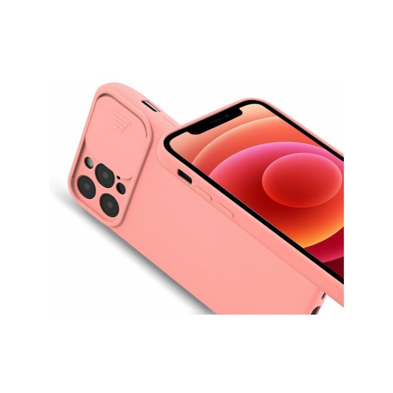 Etui CAMERA PROTECT do Samsung A42 5G różowy