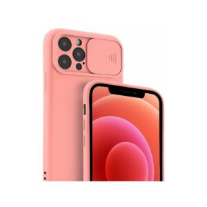 Etui CAMERA PROTECT do Samsung S21 FE różowy