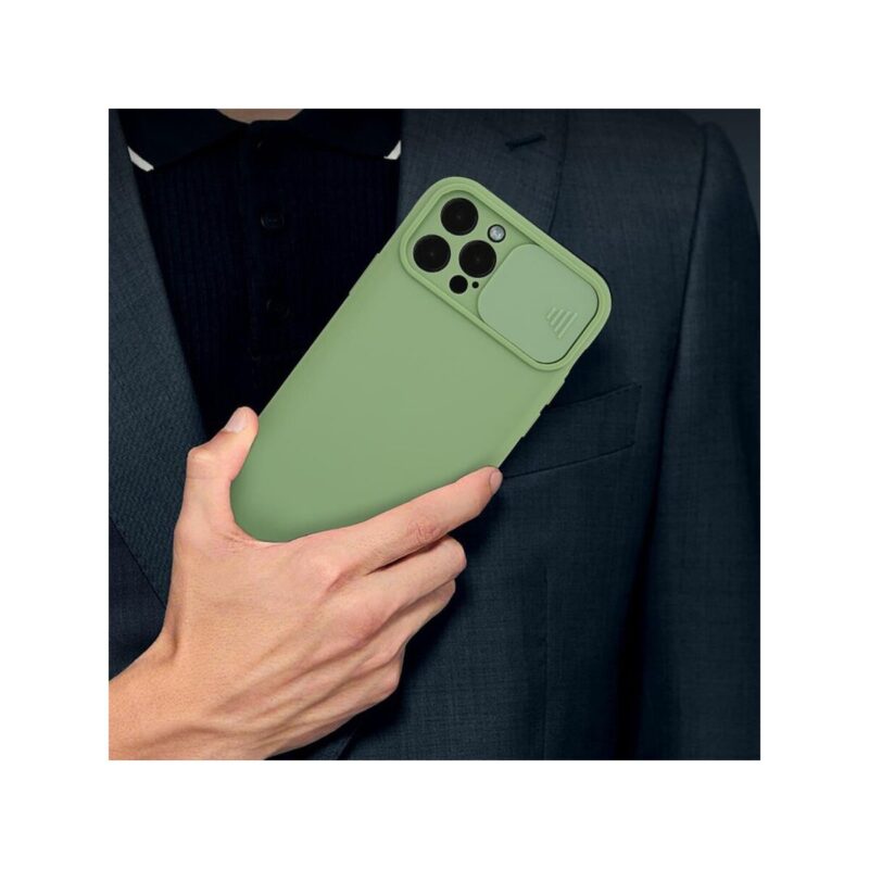 Etui CAMERA PROTECT do Xiaomi MI 11 jasnozielony