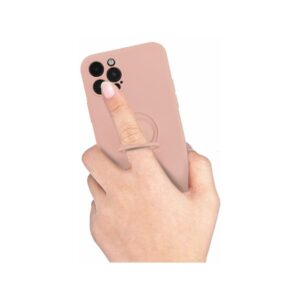 Etui FINGER RING do Xiaomi REDMI 10 różowy