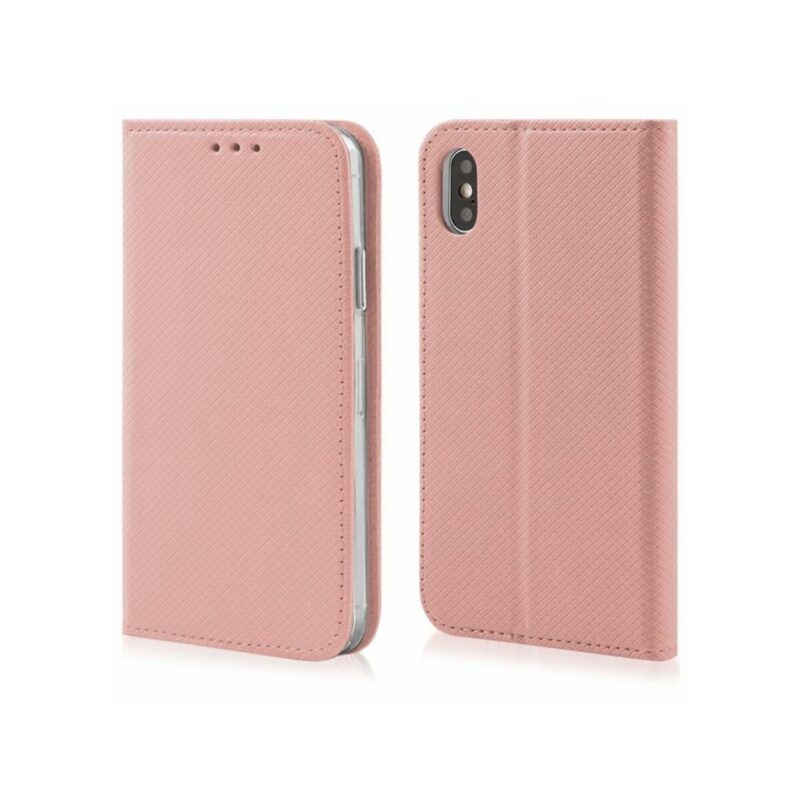 Kabura MAGNET BOOK do Samsung A22 4G/M22 złoty róż