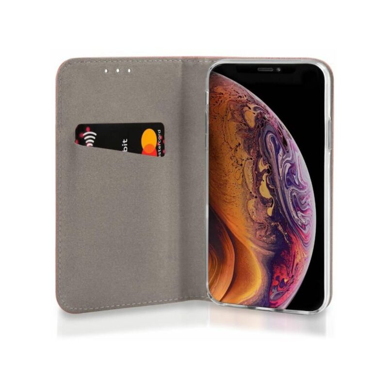 Kabura MAGNET BOOK do Samsung A22 4G/M22 złoty róż