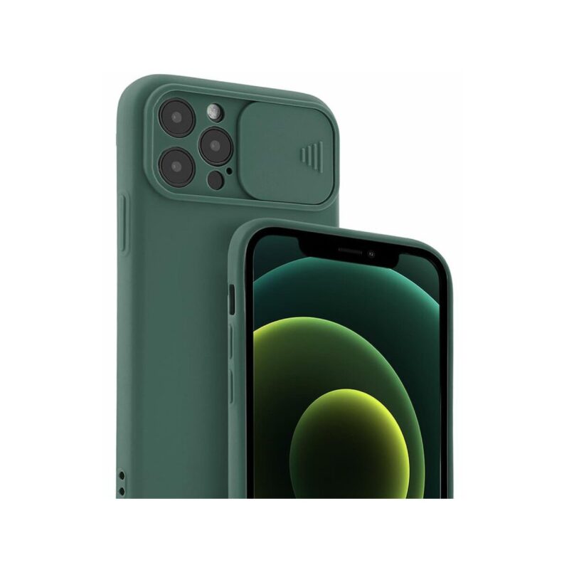 Etui CAMERA PROTECT do Apple iPhone 13 PRO MAX zielony