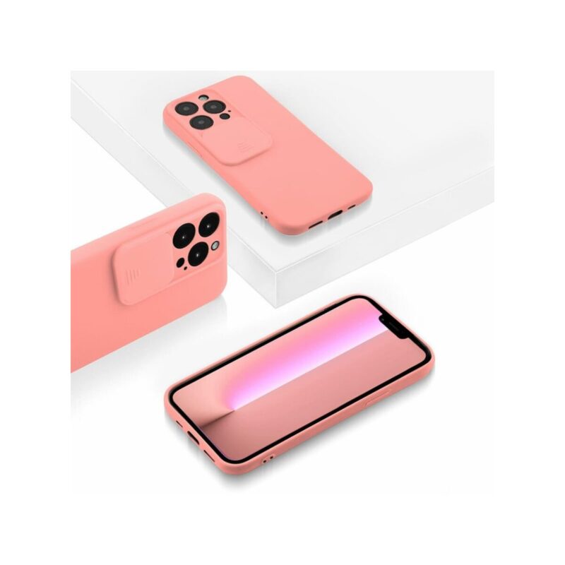 Etui CAMERA PROTECT do Apple iPhone 13 PRO różowy