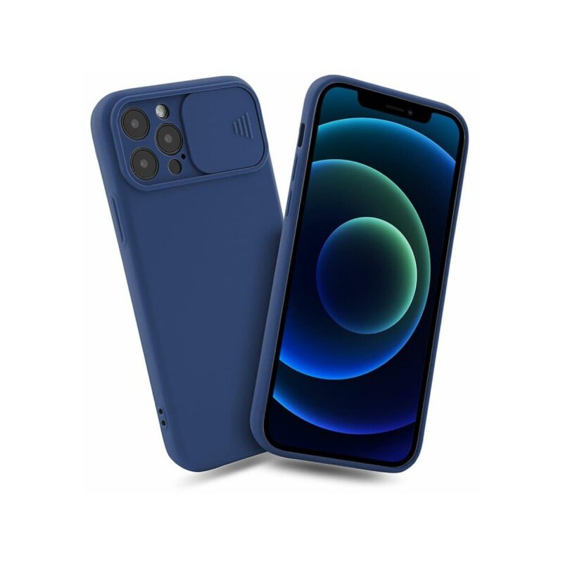 Etui CAMERA PROTECT do Apple iPhone 13 granatowy