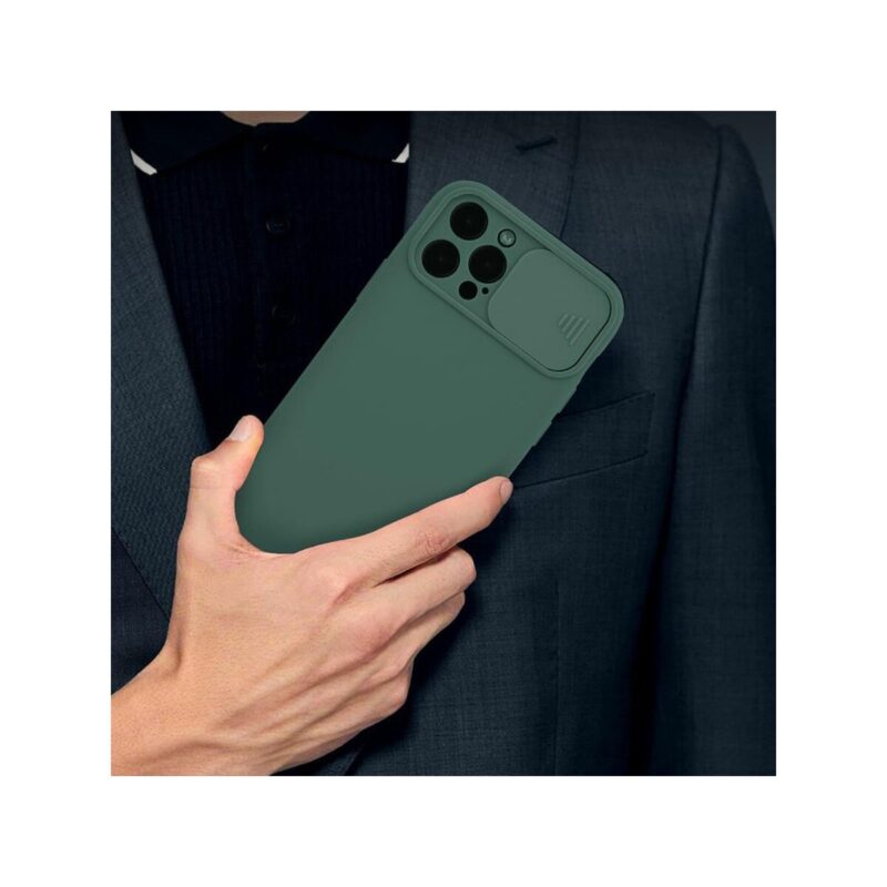 Etui CAMERA PROTECT do Motorola MOTO E7 POWER zielony