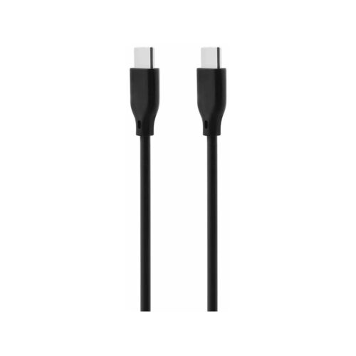 Kabel REVERSE Type C/Type C 3A, 1m czarny BAG