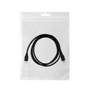 Kabel REVERSE Type C/Type C 3A, 1m czarny BAG