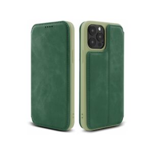 Kabura VINTAGE BOOK do Apple iPhone 13 MINI zielony