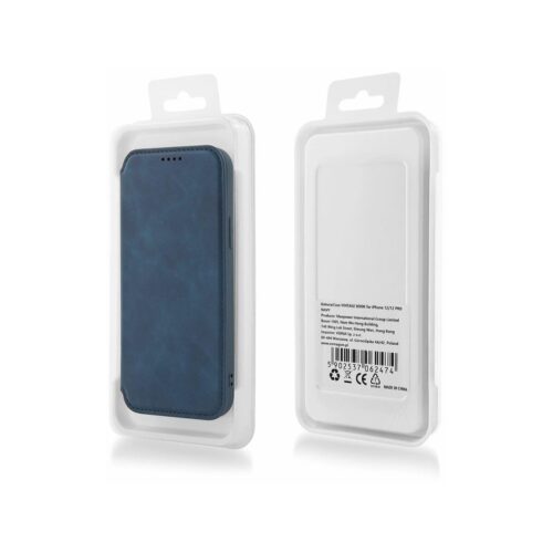 Kabura VINTAGE BOOK do Apple iPhone 13 MINI granatowy