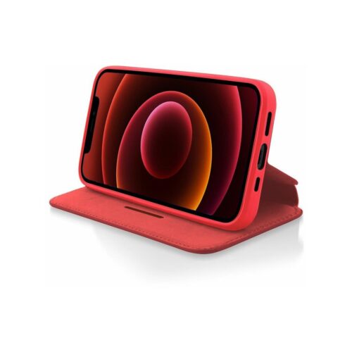 Kabura VINTAGE BOOK do Apple iPhone 13 czerwony