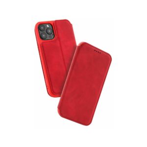 Kabura VINTAGE BOOK do Apple iPhone 13 czerwony