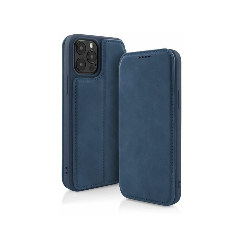 Kabura VINTAGE BOOK do Apple iPhone 13 PRO MAX granatowy