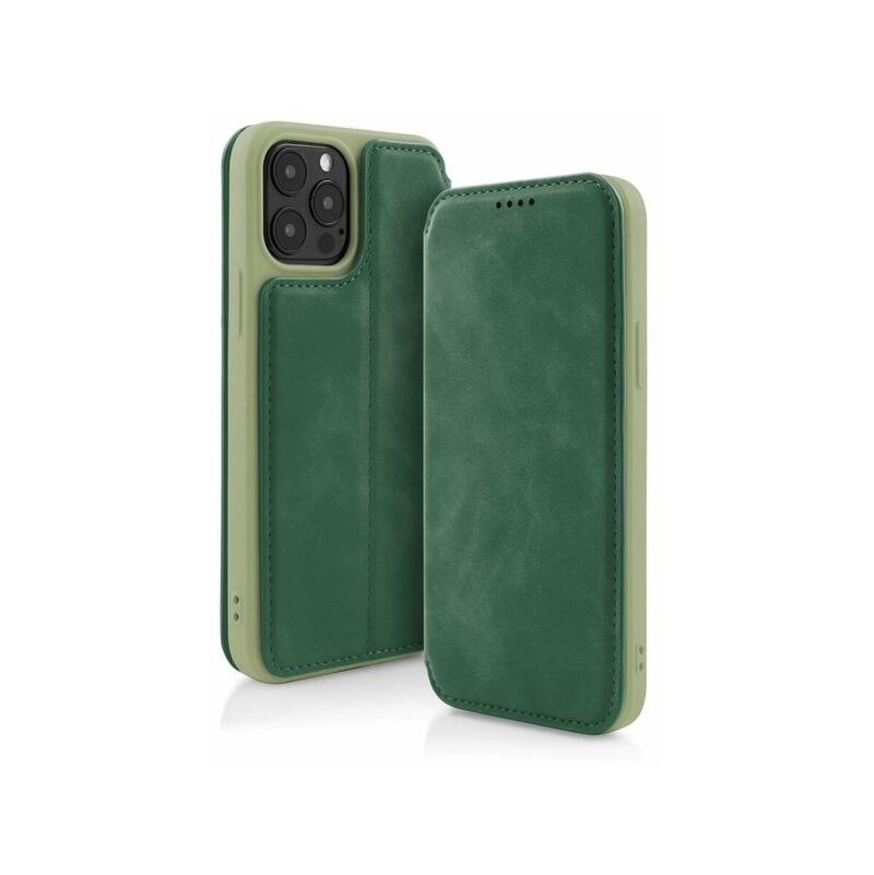 Kabura VINTAGE BOOK do Apple iPhone 13 PRO zielony