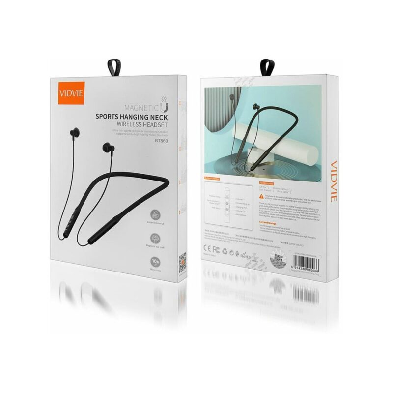 Słuchawki VIDVIE BT860 Bluetooth czarny