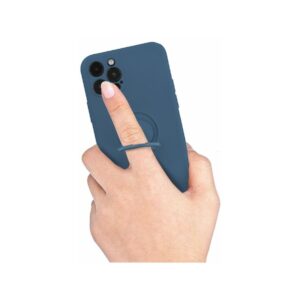 Etui FINGER RING do Samsung A03S niebieski