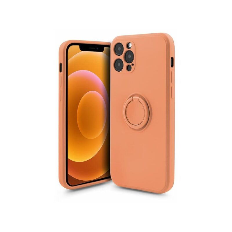 Etui FINGER RING do Xiaomi 11T/11T PRO pomarańczowy