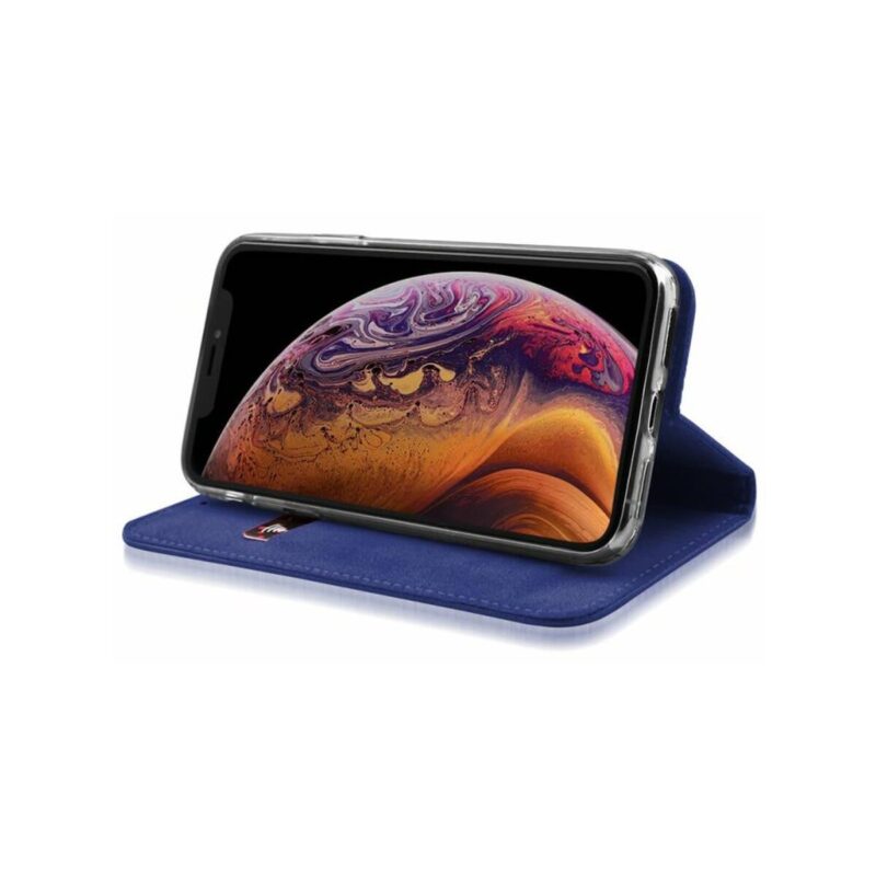 Kabura MAGNET BOOK do Xiaomi POCO M4 PRO 5G/REDMI NOTE 11T 5G granatowy