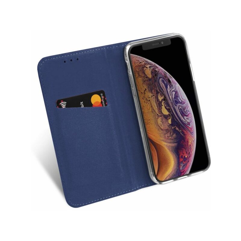 Kabura MAGNET BOOK do Xiaomi POCO M4 PRO 5G/REDMI NOTE 11T 5G granatowy