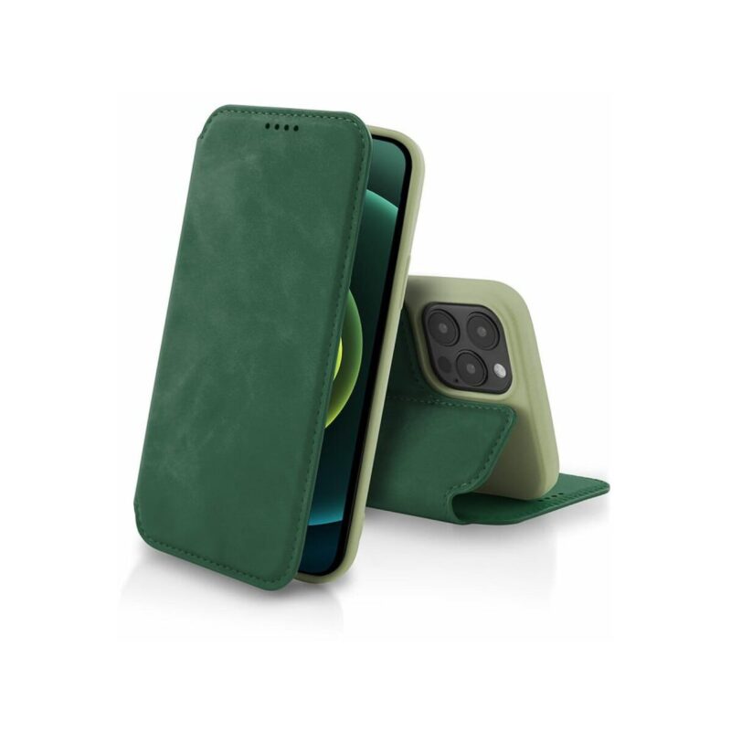 Kabura VINTAGE BOOK do Xiaomi POCO M4 PRO 5G/REDMI NOTE 11T 5G zielony