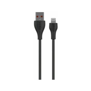 Ładowarka samochodowa VIDVIE CC518C 1xUSB + 1xType C + kabel iPhone 3A, PD20W+QC18W czarny
