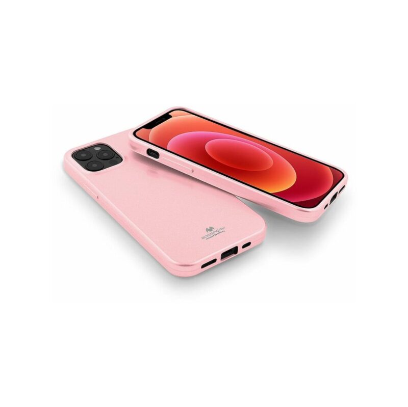 Etui MERCURY Jelly do Apple iPhone 12 PRO MAX jasny róż