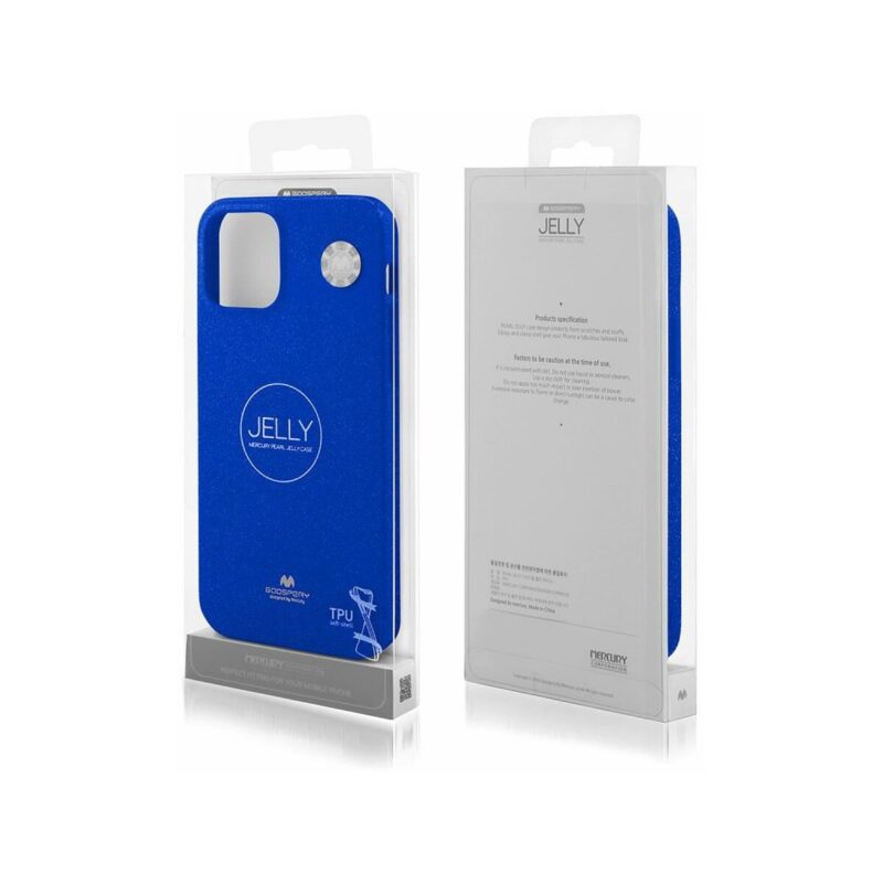 Etui MERCURY Jelly do Apple iPhone 12 PRO MAX niebieski