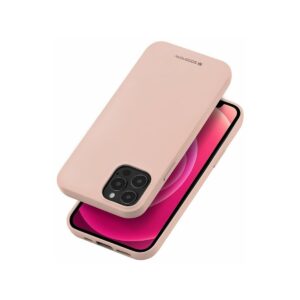 Etui MERCURY Soft Feeling do Motorola MOTO G9+ złoty róż