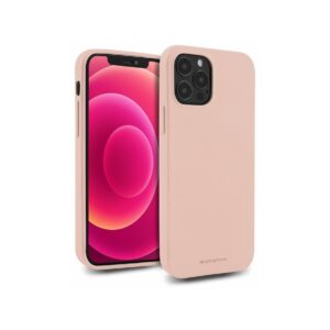 Etui MERCURY Soft Feeling do Motorola MOTO G9+ złoty róż