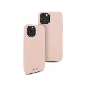 Etui MERCURY Soft Feeling do Motorola MOTO G9+ złoty róż