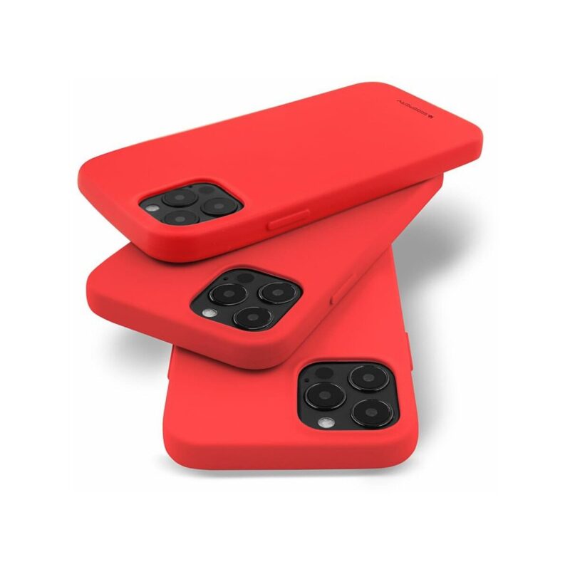 Etui MERCURY Soft Feeling do Apple iPhone 13 czerwony