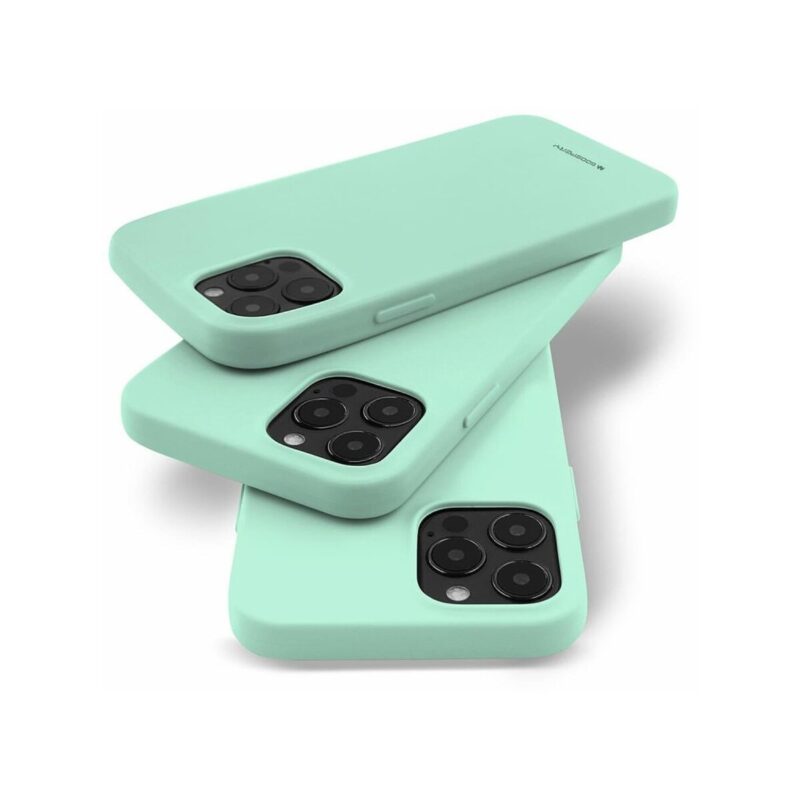 Etui MERCURY Soft Feeling do Apple iPhone 13 miętowy