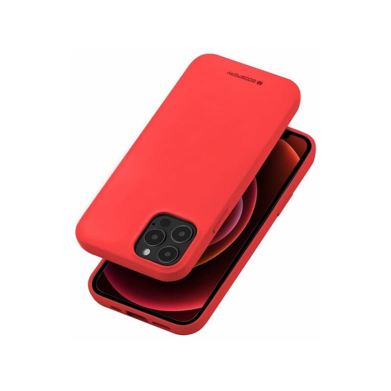 Etui MERCURY Soft Feeling do Apple iPhone 13 PRO MAX czerwony