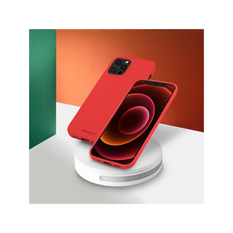 Etui MERCURY Soft Feeling do Apple iPhone 13 PRO MAX czerwony