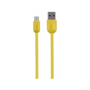 Kabel VIDVIE CB495 USB/Micro 2.4A, 1.2m żółty