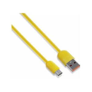 Kabel VIDVIE CB495 USB/Micro 2.4A, 1.2m żółty