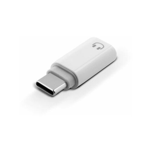 Adapter REVERSE Type C/Jack 3.5mm biały BAG